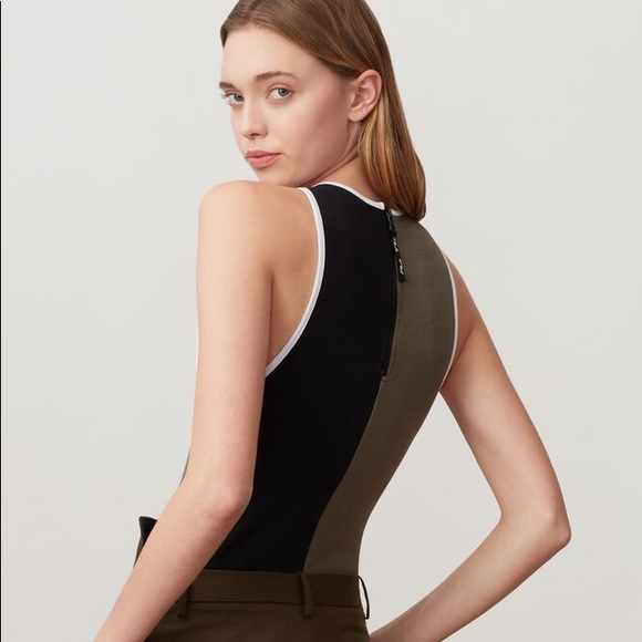 Fila Manon Bodysuit black olive colorblock - Picture 2 of 8